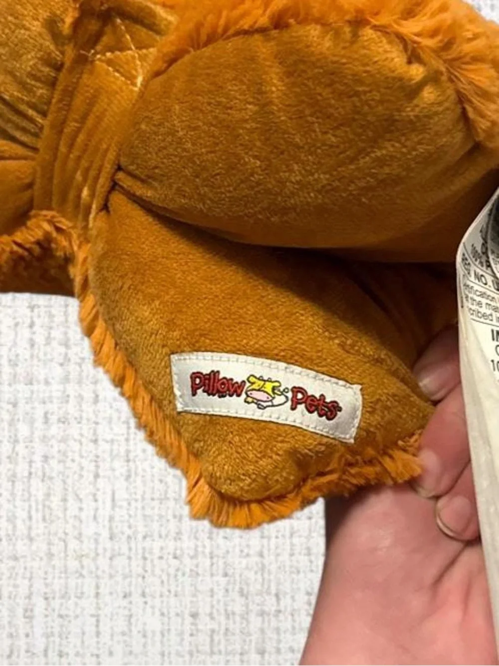 Pillow Pets PeeWees Highland Cow plush pillow